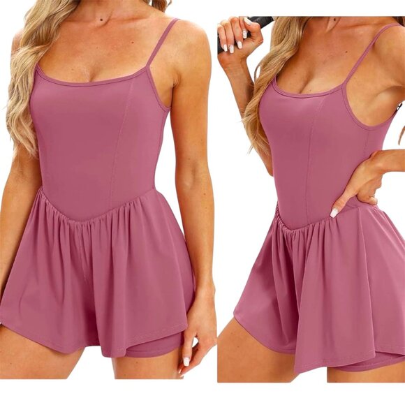 Brand new Beaully Active Romper Shorts, size small - Picture 1 of 13